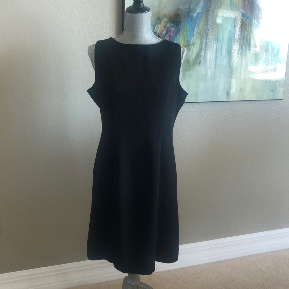 Amaranto Black Dress size 14 Fully lined